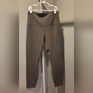 Lululemon Dark Green High Waist Leggings